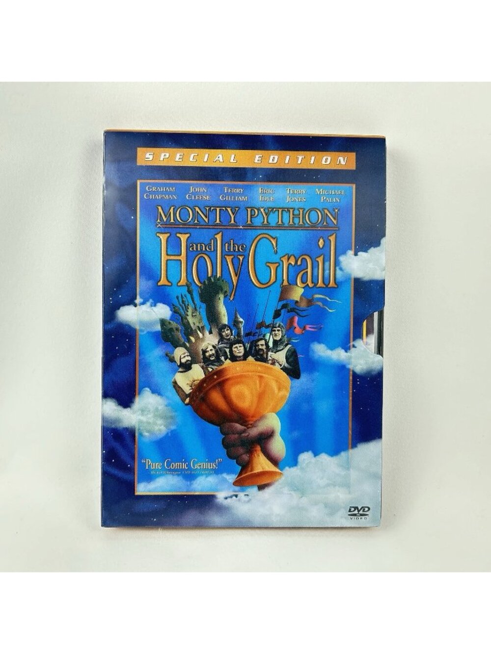 Monty Python and the Holy Grail DVD Special Edition with 2 Discs Lenticular Case